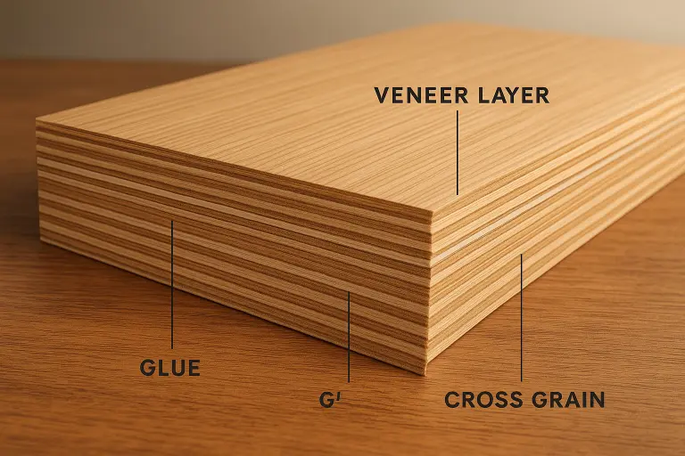 When was plywood invented