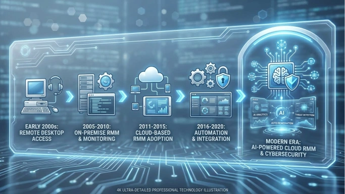 IT PC RMM Solutions Technology Trend Timeline
